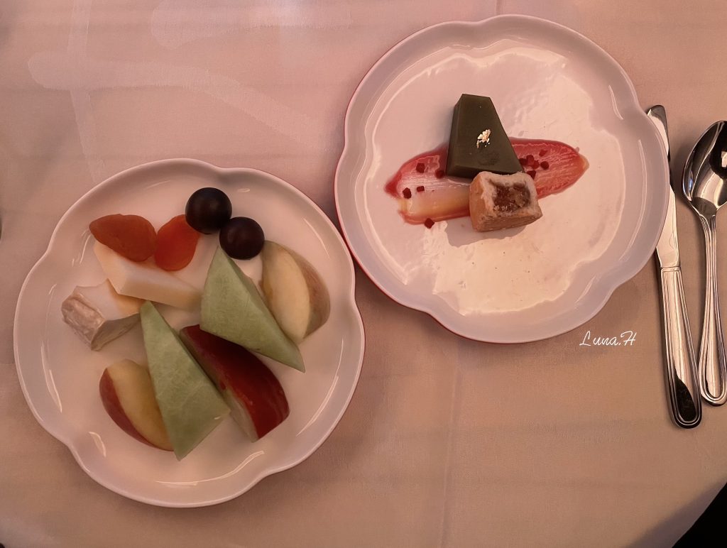 華航商務艙x陽明春天：特別餐-甜點