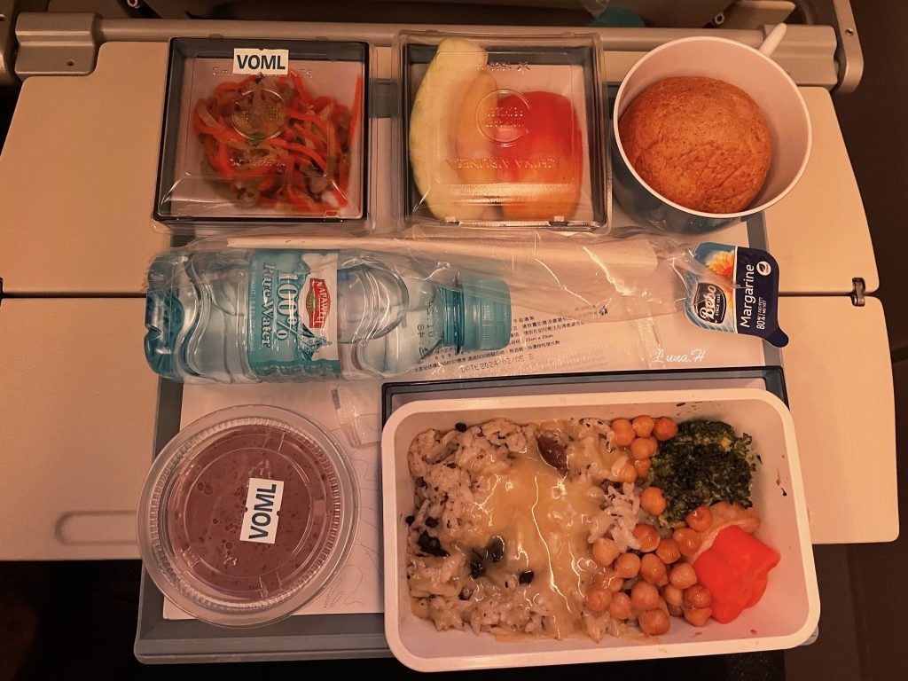 華航經濟賶x陽明春天：特別餐-純淨素食晚餐